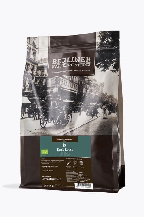 Berliner Kaffeerösterei Espresso Dark Roast Bio 1kg