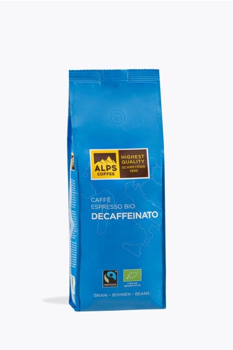 Alps Coffee Espresso Decaffeinato Bio 500g