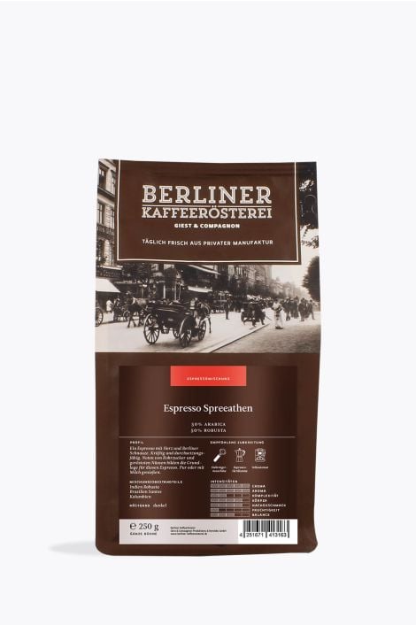 Berliner Kaffeerösterei Espresso Spreeathen