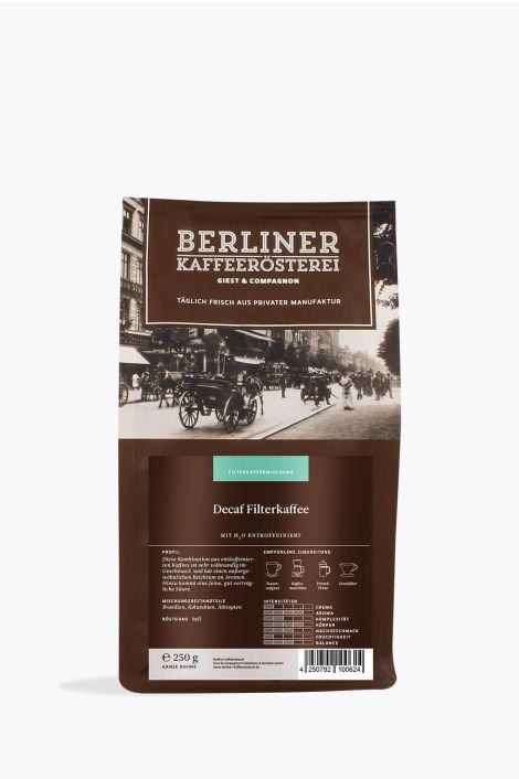 Berliner Kaffeerösterei Filterkaffee Decaf