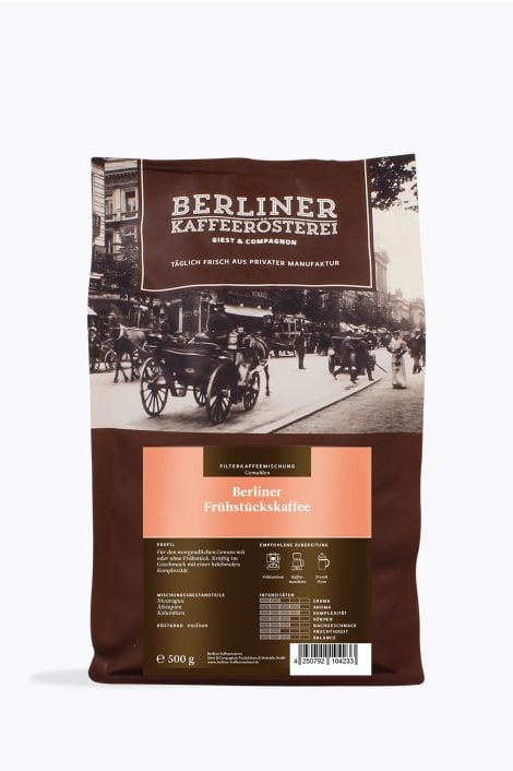 Berliner Kaffeerösterei Berliner Frühstückskaffee 500g