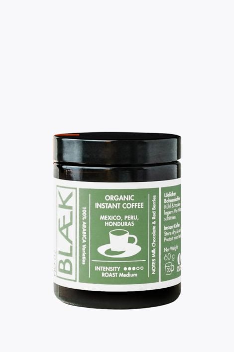 BLÆK Organic Instant Coffee No. 2 Peru Home Edition