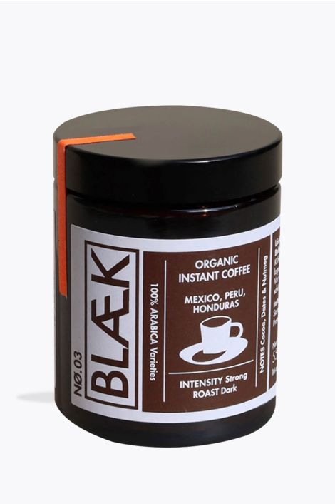 BLÆK Specialty Instant Coffee No. 3 Dark Blend Home Edition Bio