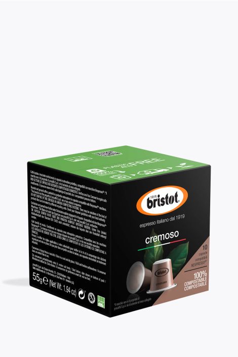 Bristot Cremoso 10 Kapseln Nespresso® kompatibel