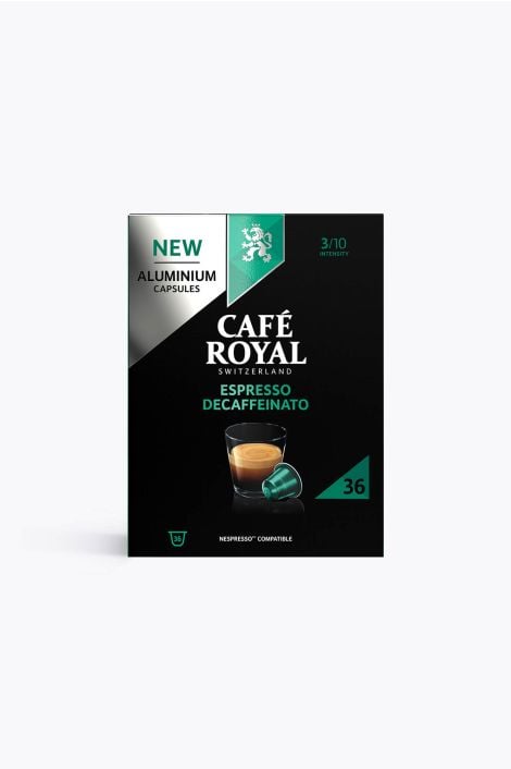 Café Royal Espresso Decaffeinato 36 Kapseln Alu Nespresso® kompatibel