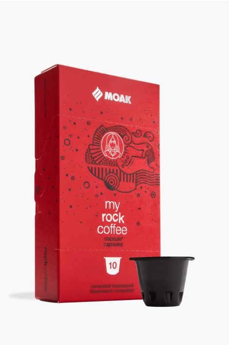 Caffe Moak My Rock Coffee 10 Kapseln Nespresso® kompatibel