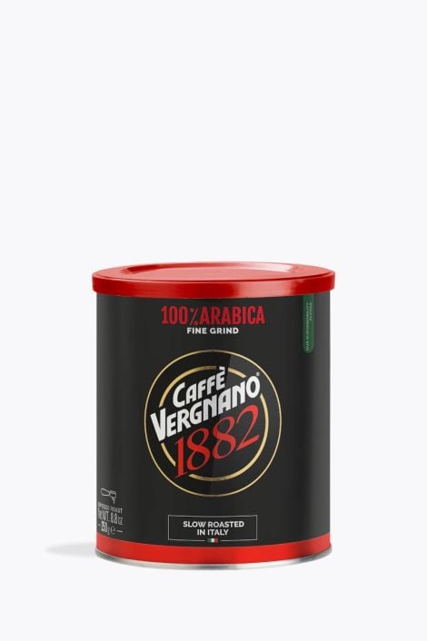 Caffé Vergnano Arabica 100% Espresso gemahlen 250g Dose