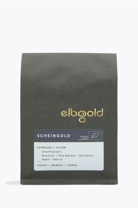 Elbgold Espresso Scheingold Entkoffeiniert Bio