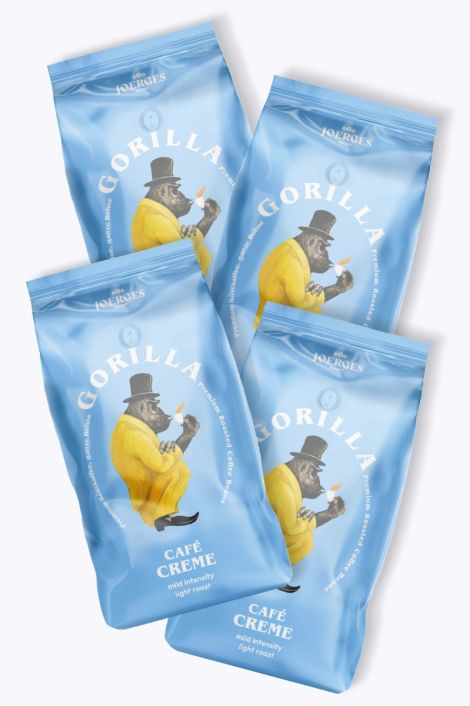 Gorilla Café Creme Vorteilspaket 4kg