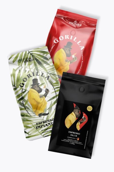 Gorilla Kaffee Probierpaket 3kg