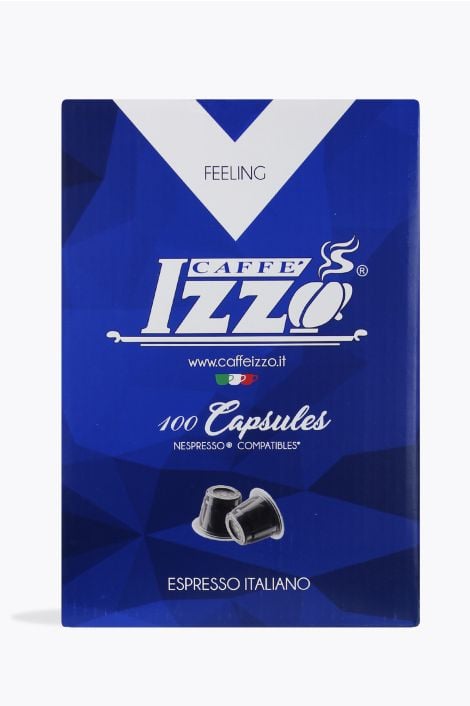 Izzo DEK entkoffeinierte 100 Kapseln Nespresso® kompatibel