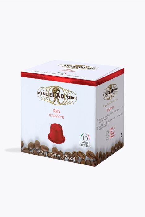 Miscela D'Oro Red 10 Kapseln Nespresso® kompatibel