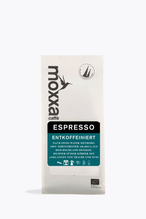 moxxa caffè Espresso Entkoffeiniert Bio 250g