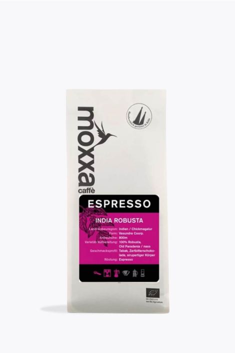 moxxa caffè Espresso India Robusta Bio 250g