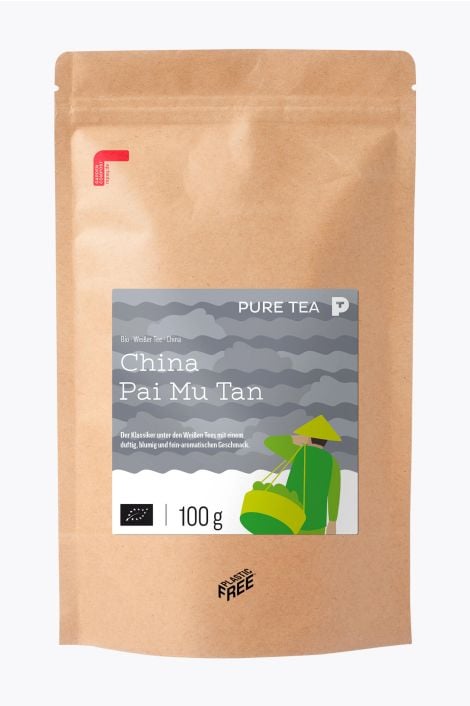 Pure Tea China Pai Mu Tan Bio 100g loser Tee