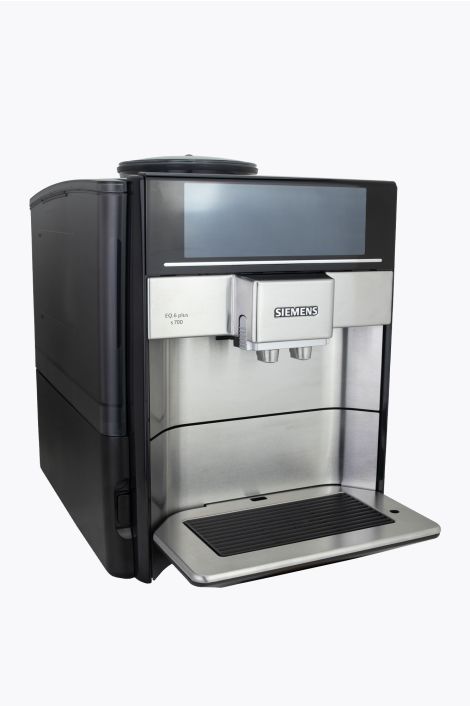 Siemens EQ6 plus s700 Kaffeevollautomat TE657M03DE, Edelstahl 