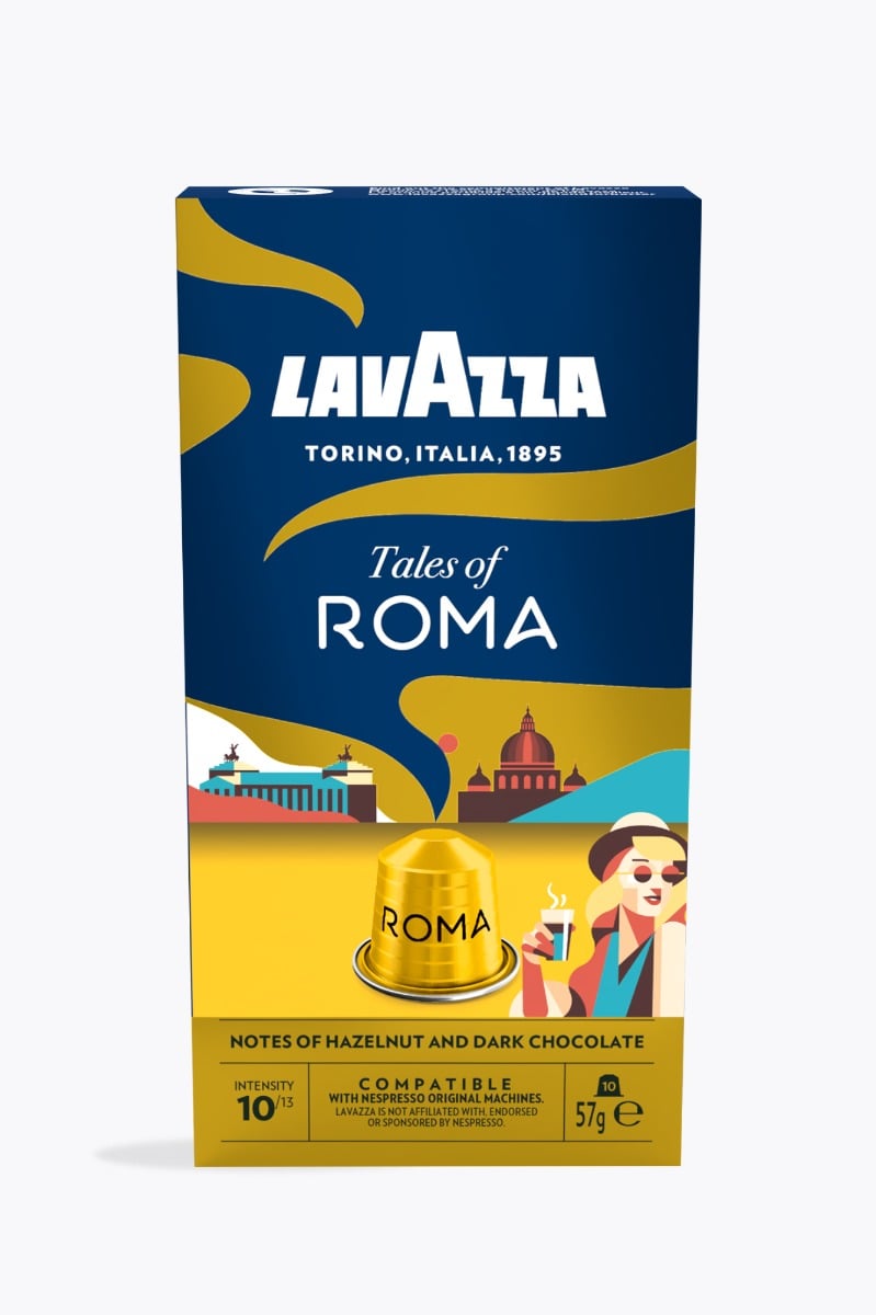 Lavazza Tales of Italy Roma 10 capsules Nespresso® compatibel