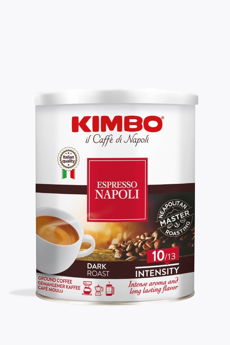 Kimbo Espresso Napoli 250g blik gemalen