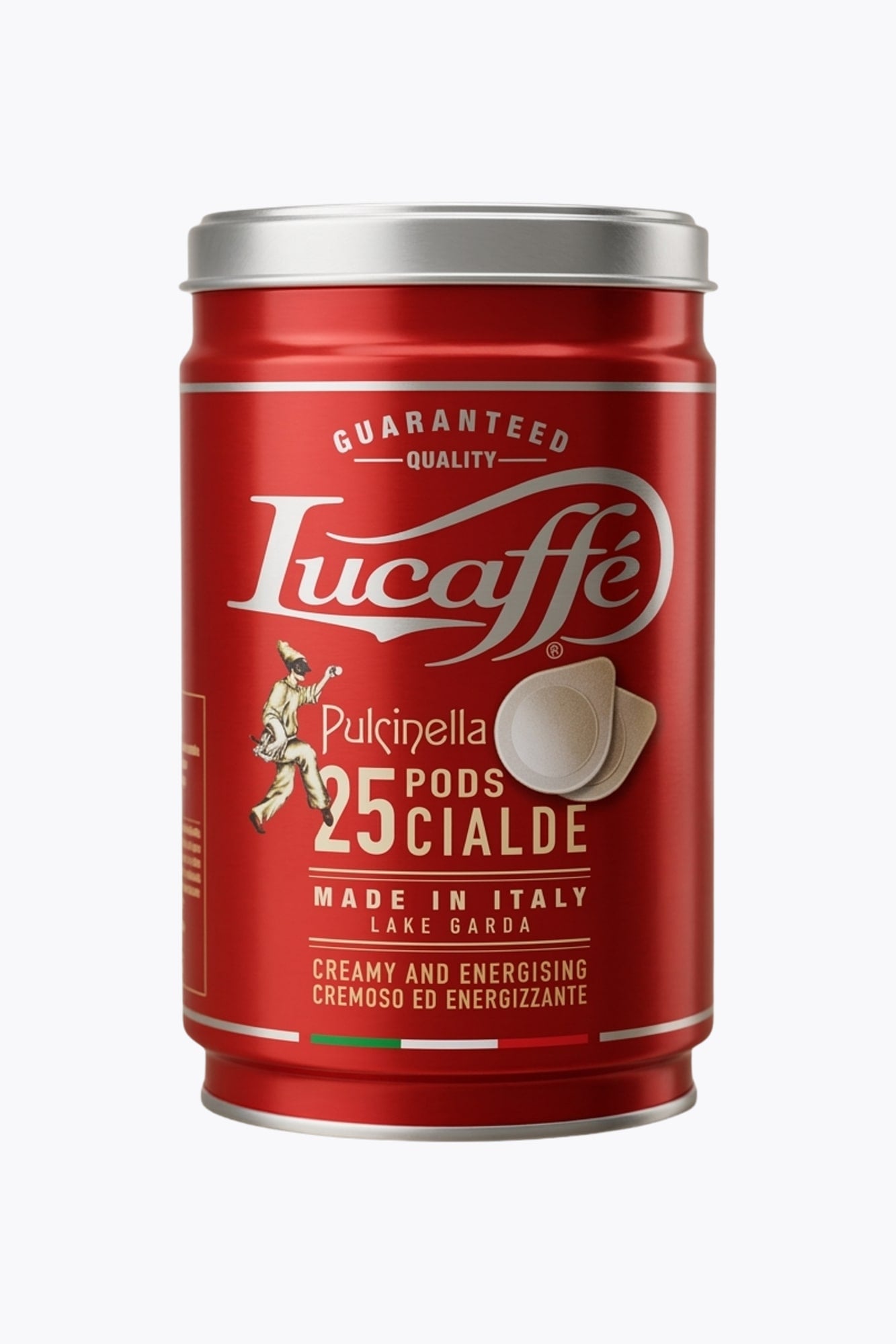 Lucaffé Pulcinella 25 E.S.E.-pads bus