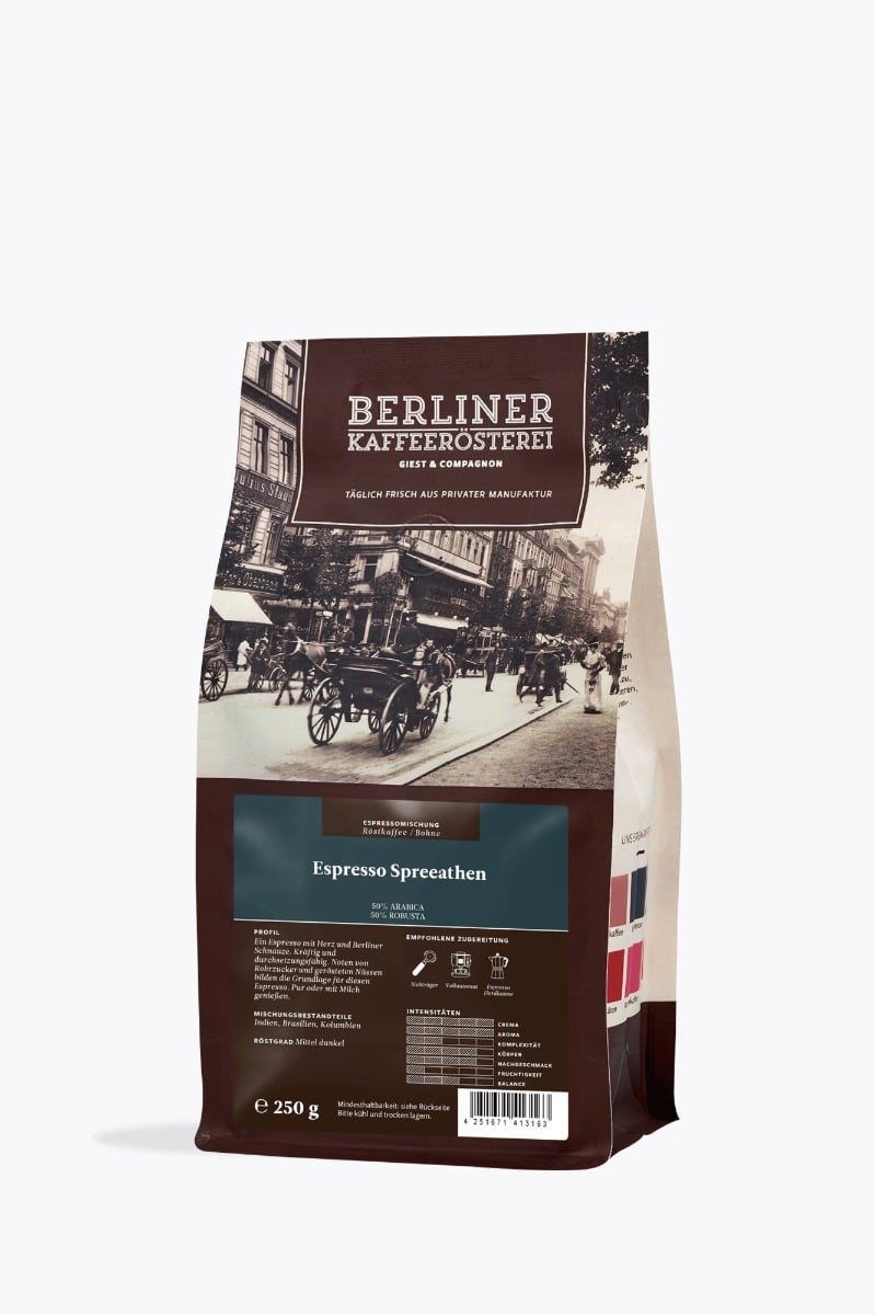 Berliner Kaffeerösterei Espresso Spreeathen