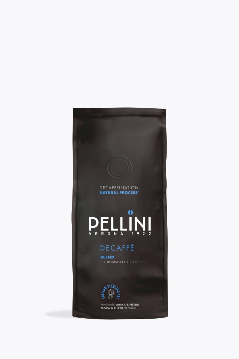 Pellini Decaffè 185g gemalen