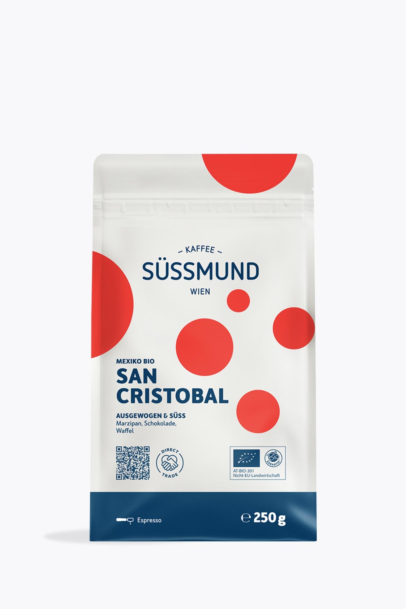 Süssmund San Cristobal Bio & Direct Trade Espresso 250g
