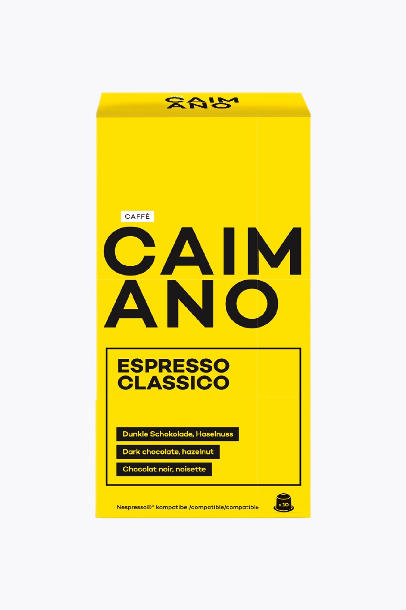 Caffè Caimano Espresso Classico 10 capsules Nespresso® compatibel