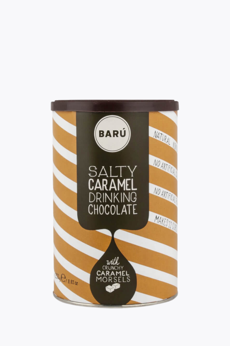 Barú Salty Caramel Hot Chocolate Powder 250g