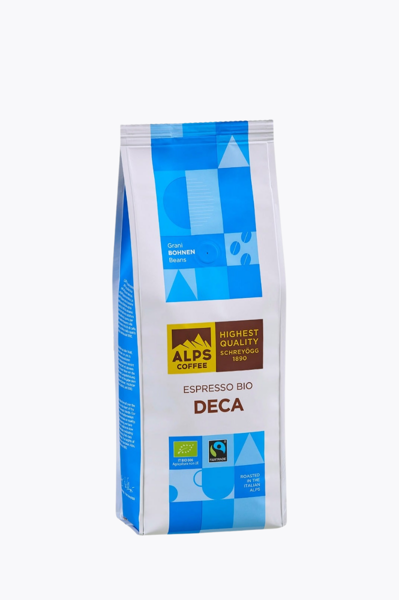 Alps Coffee Espresso Bio Deca 500g