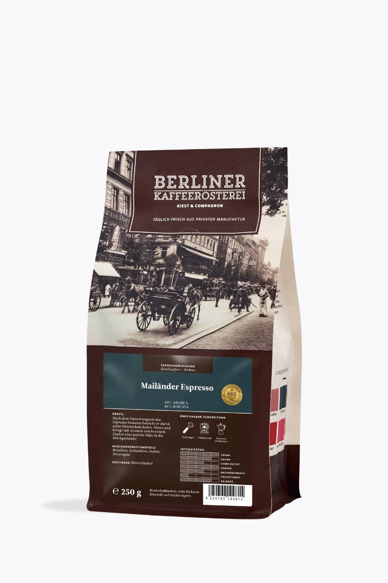 Berliner Kaffeerösterei Mailänder espresso