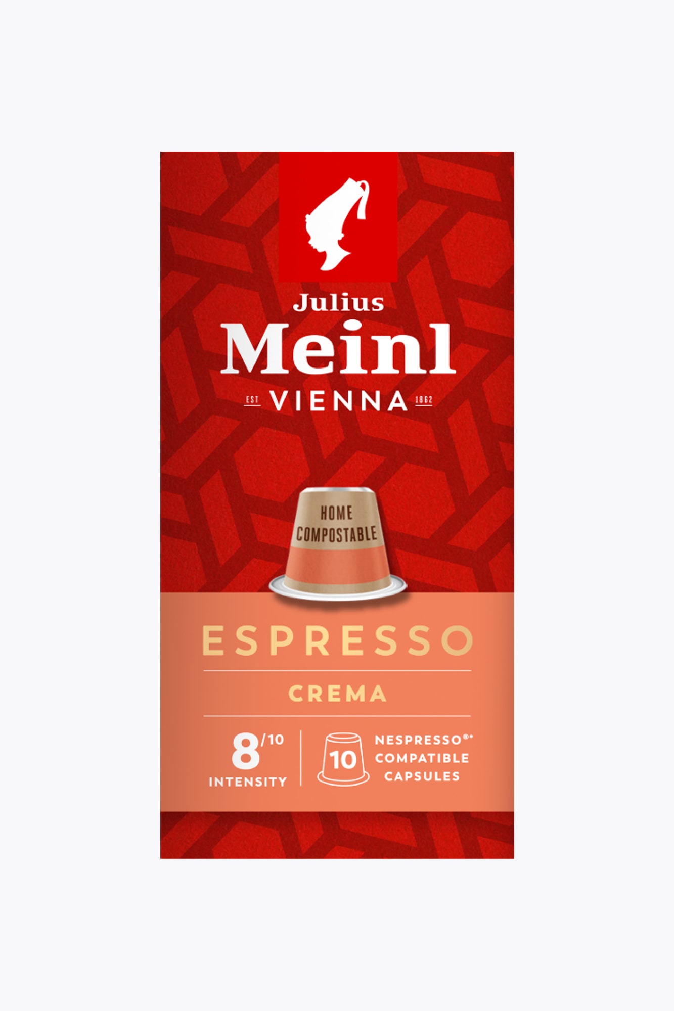 Julius Meinl Inspresso Espresso Crema 10 capsules Nespresso® compatibel