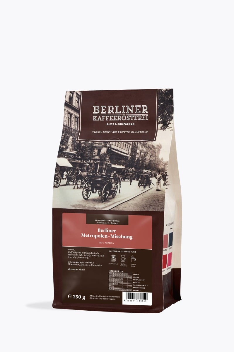 Berliner Kaffeerösterei Berliner Metropolen Melange