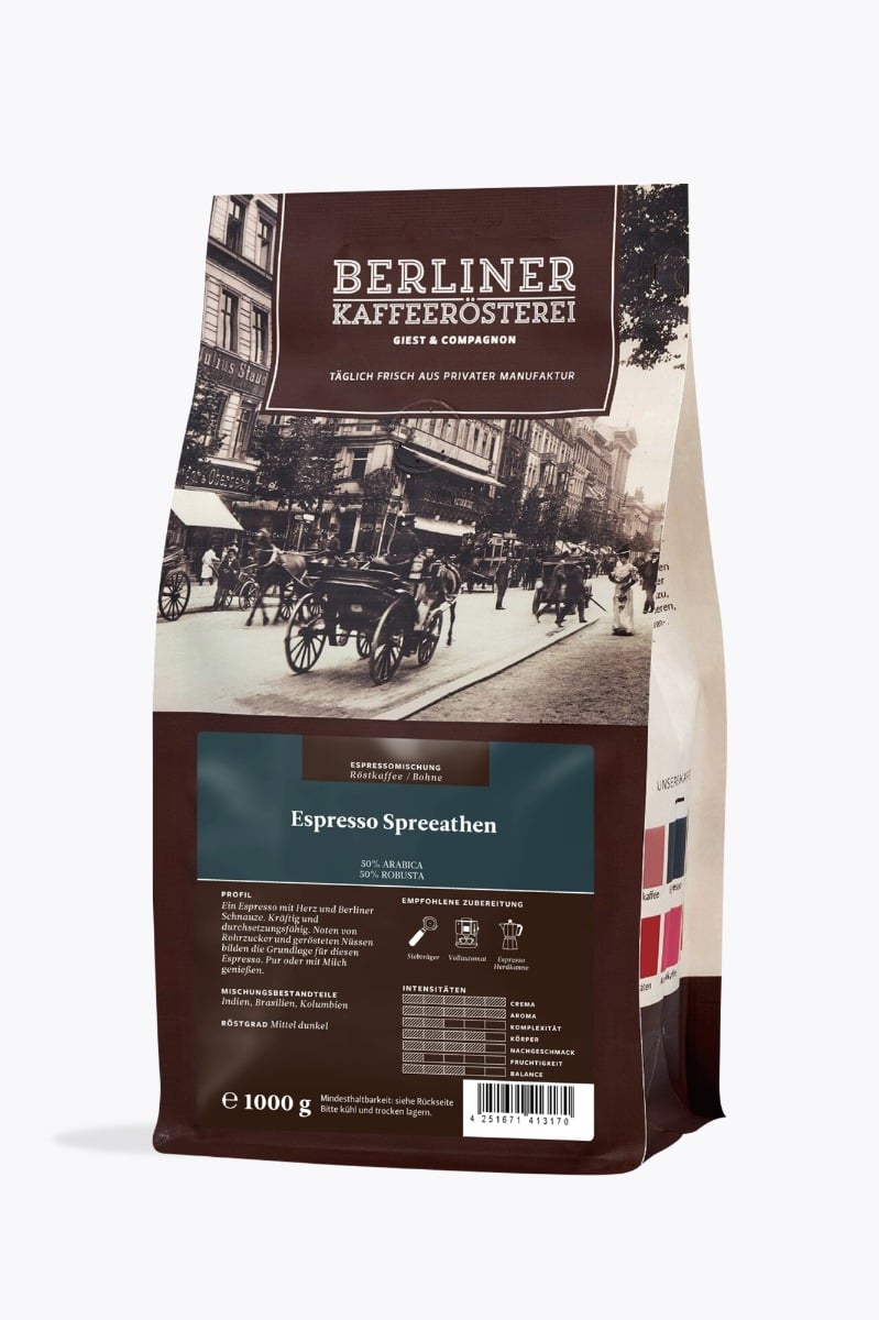 Berliner Kaffeerösterei Espresso Spreeathen