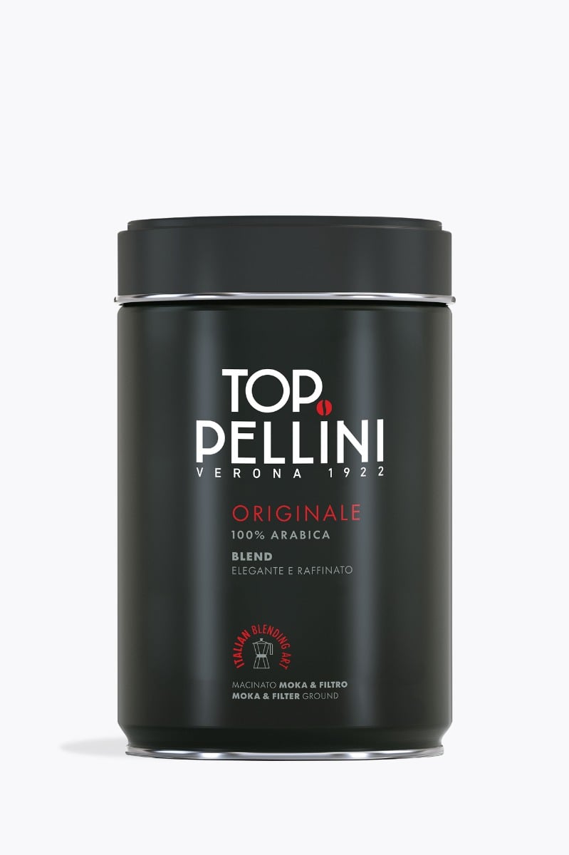Pellini Top Originale 100% Arabica 250g gemalen blik