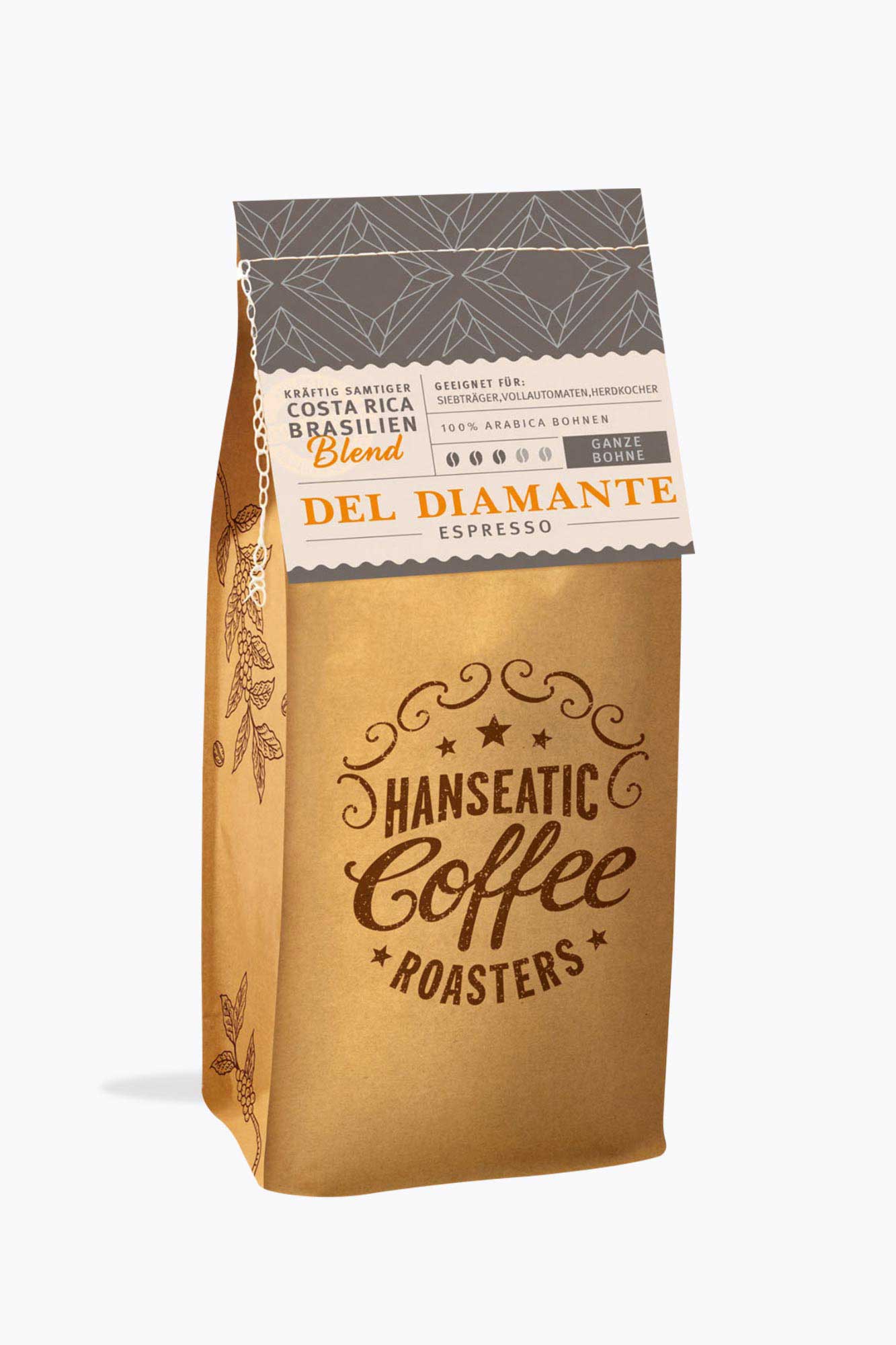 Hanseatic Coffee Roasters Del Diamante Espresso