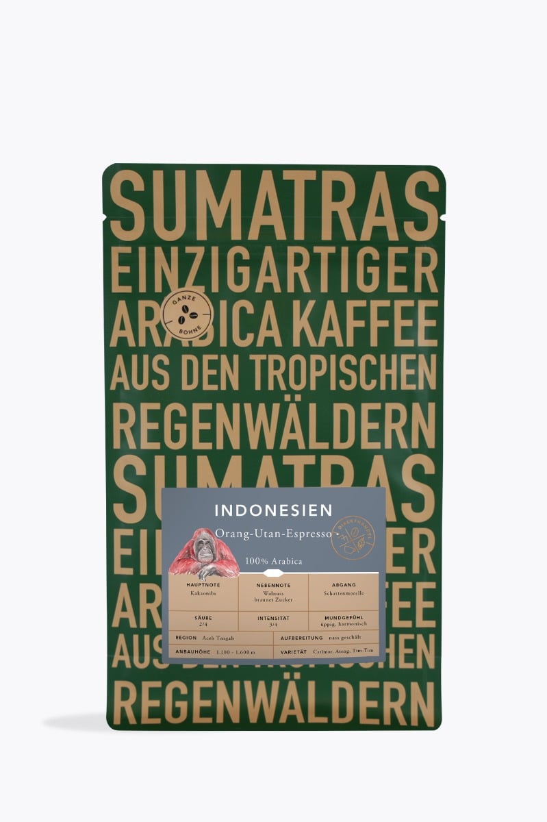 Speicherstadt Orang-oetan espresso