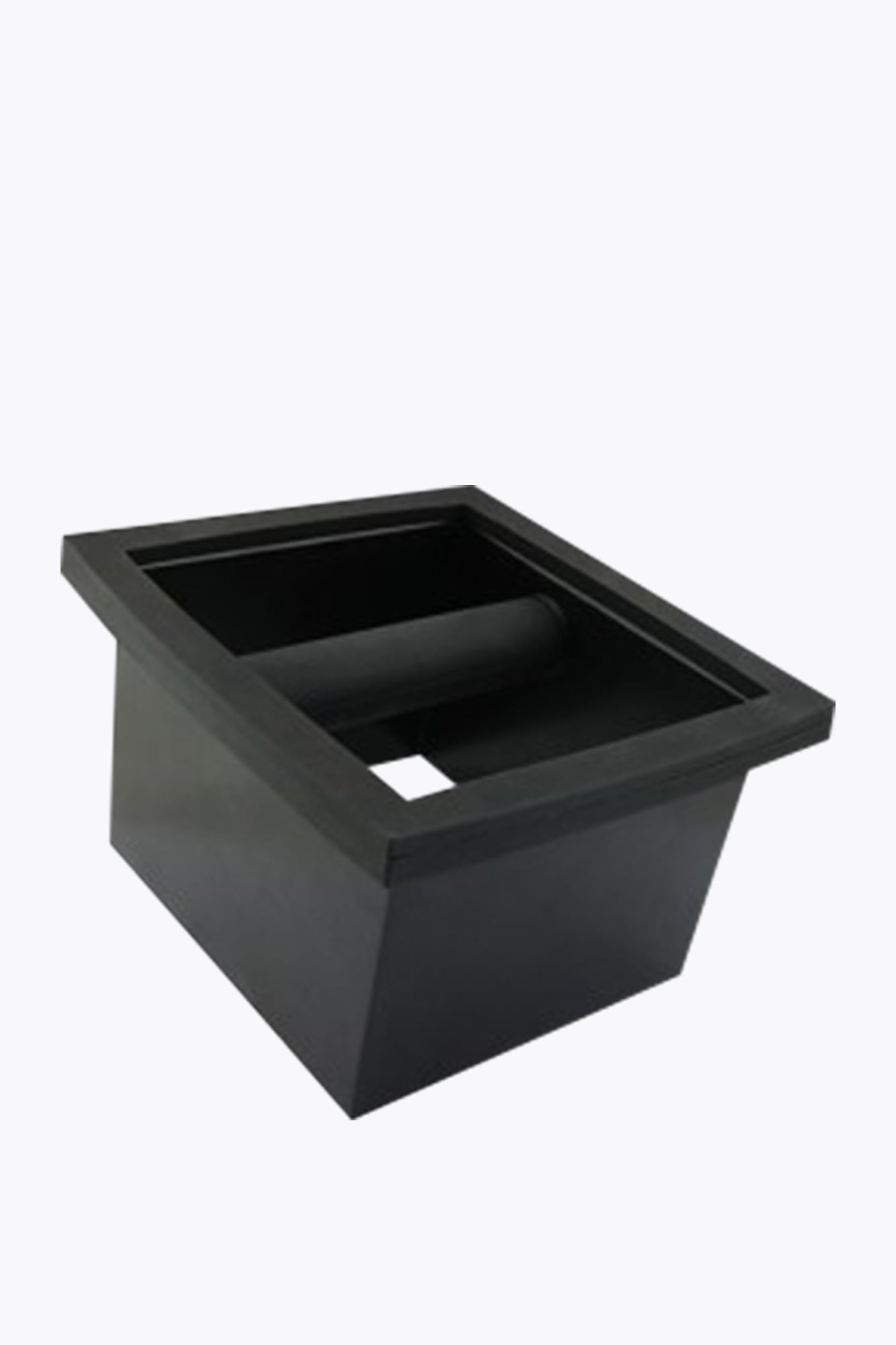 Rhinowares Square Knock Chute voor toonbanken en werkbladen