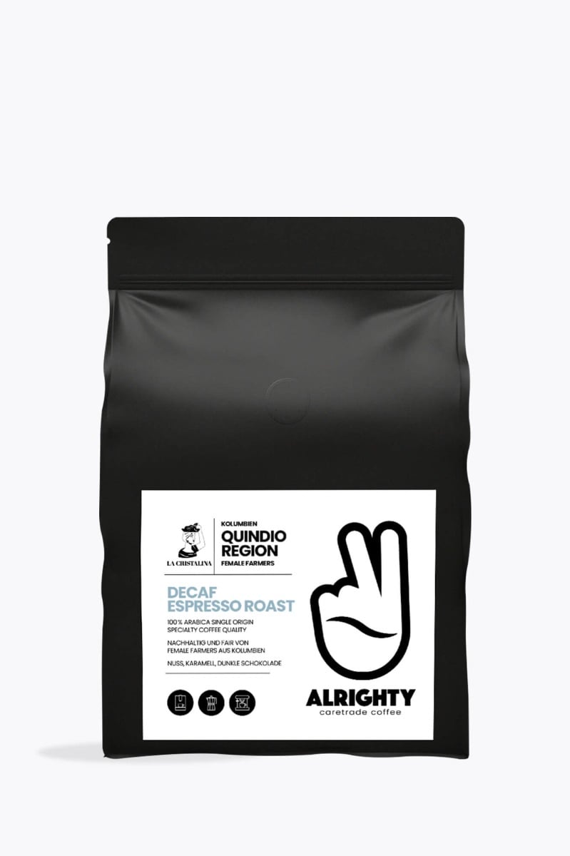 Alrighty Kolumbien Decaf Espresso 250g