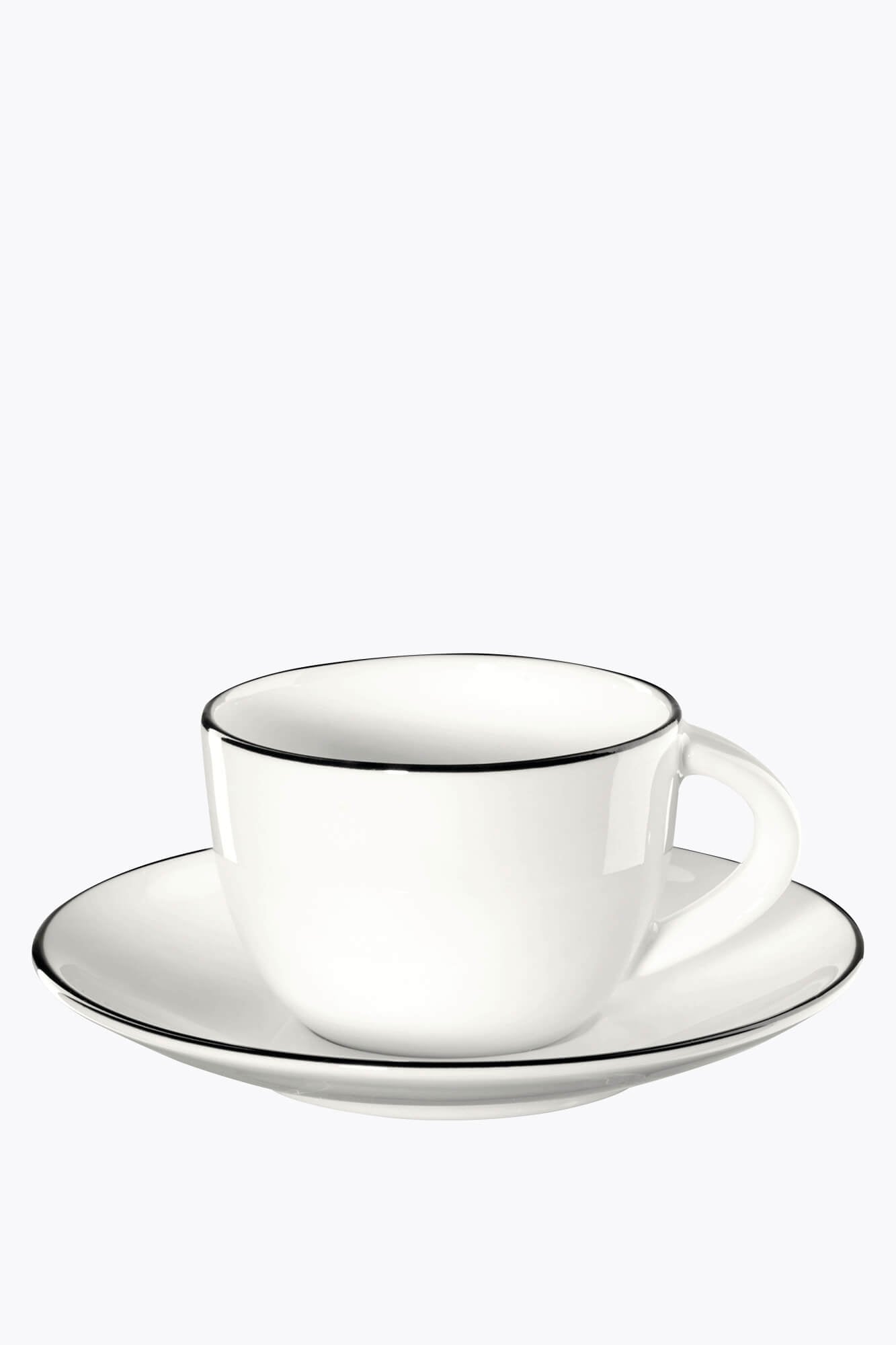 ASA Selection Espressotasse mit Untertasse ligne noire