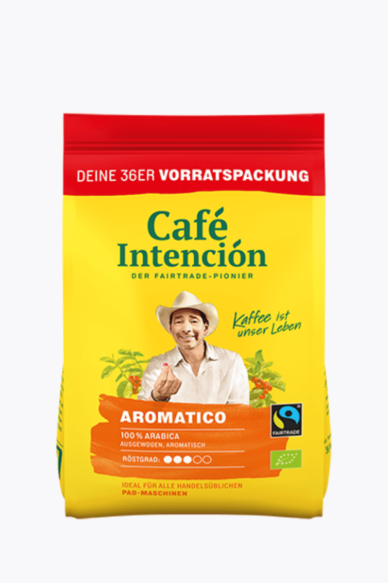 Café Intención Aromatico Bio 36 pads Senseo® compatibel