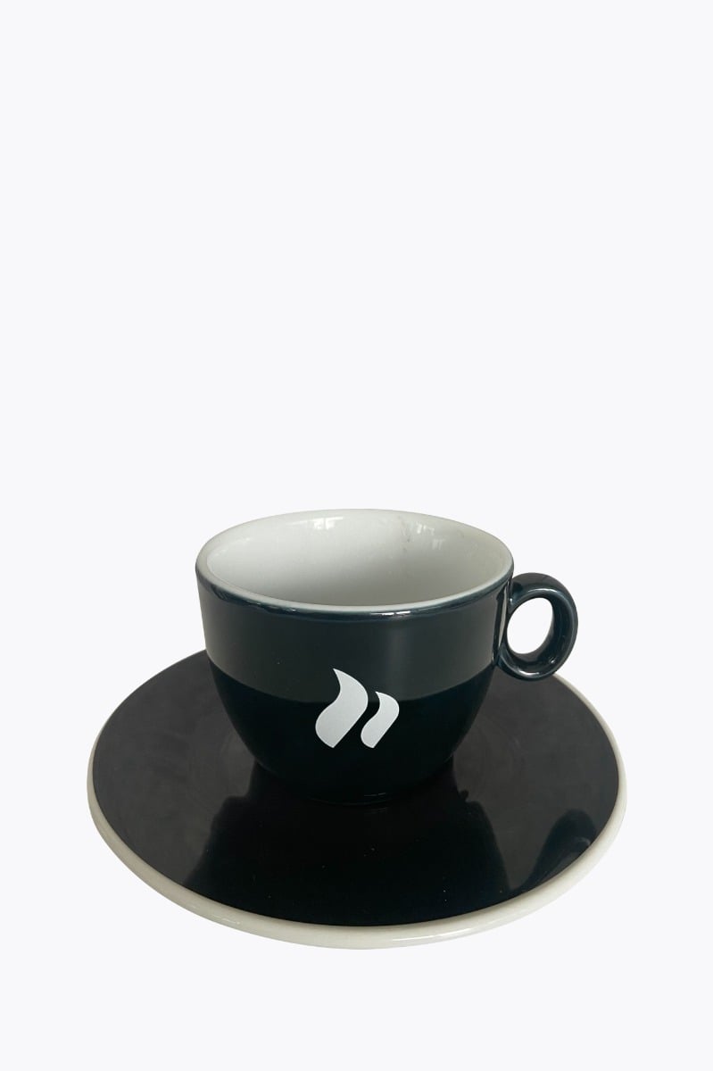 roastmarket Cappuccinotasse Schwarz