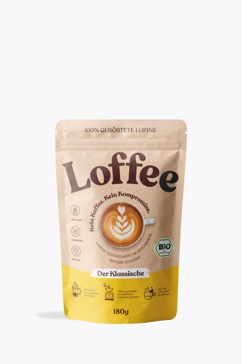 Loffee Der Klassische Lupinenkaffee Bio 180g gemahlen