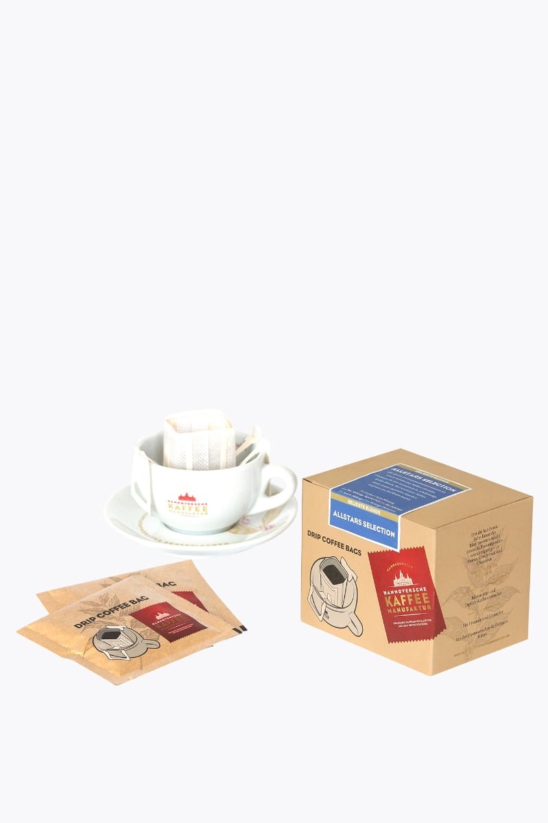 Hannoversche Kaffeemanufaktur Drip Coffee Box: Allstars Selectie