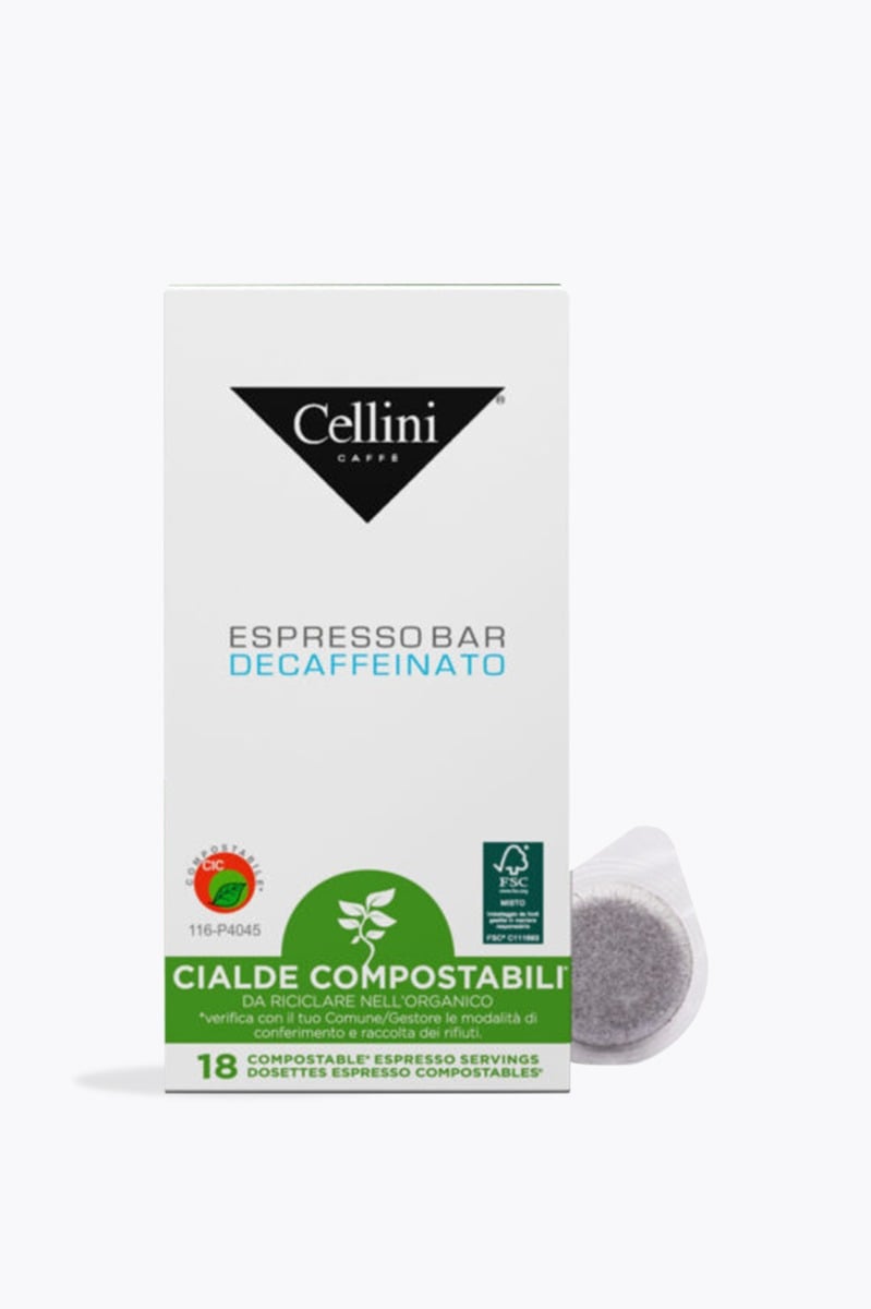 Cellini Espresso Bar Decaffeinato 18 E.S.E. Pads