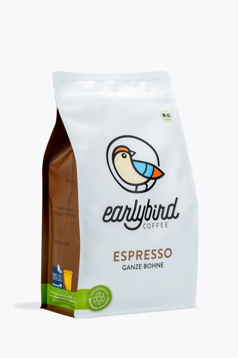 earlybird coffee Espresso Bio 500g
