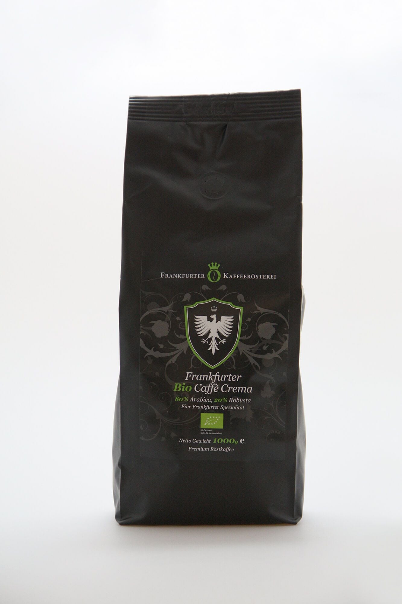 Frankfurter Kaffeerösterei biologische Caffè Crema