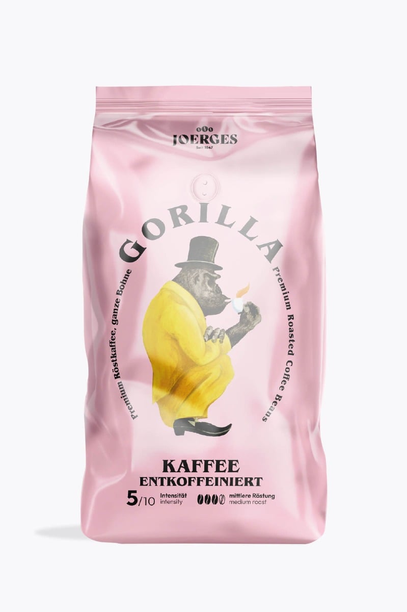 Gorilla koffie decafé 1kg