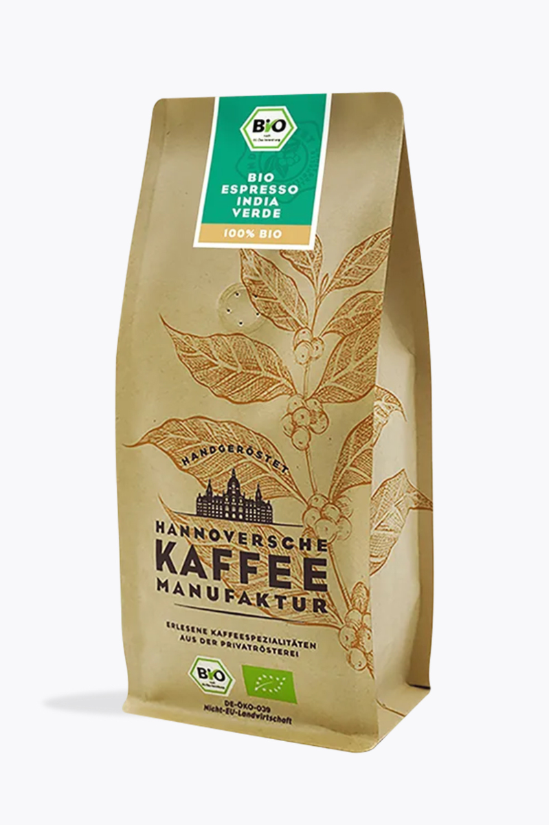 Hannoversche Kaffeemanufaktur Bio Espresso India Verde