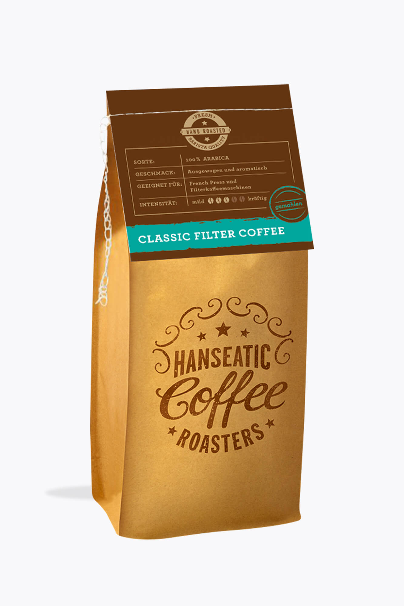 Hanseatic Coffee Roasters Classic Filter Coffee 1kg