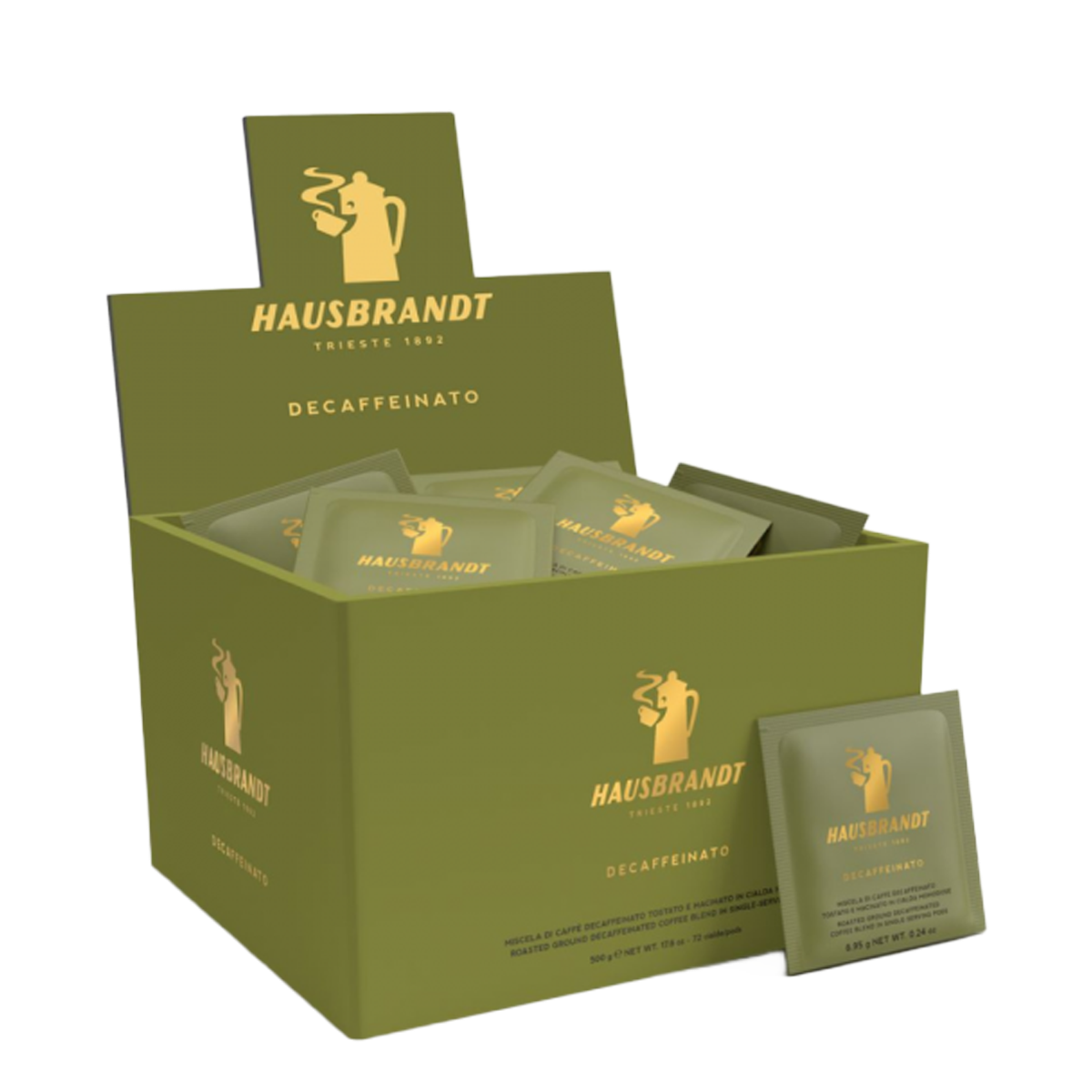 Hausbrandt Decaffeinato 72 E.S.E.-pads